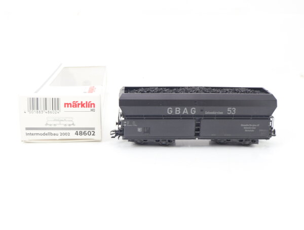 Märklin H0 48602 Güterwagen Selbstentladewagen Intermodellbau 2002 "GBAG 53"