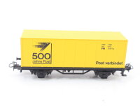 Märklin H0 84419 Güterwagen Containerwagen "500 Jahre Post" Sonderwagen gelb OVP