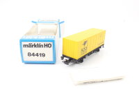 Märklin H0 84419 Güterwagen Containerwagen "500 Jahre Post" Sonderwagen gelb OVP