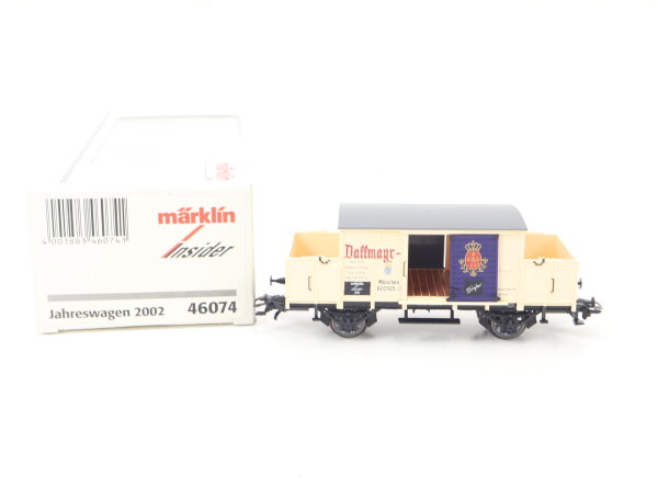 Märklin H0 46074 Güterwagen Insider Jahreswagen 2002 Dallmayr K.Bay.Sts.B. / NEM