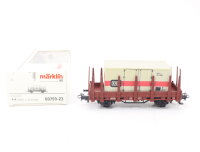 Märklin H0 00759-29 Güterwagen Rungenwagen mit...