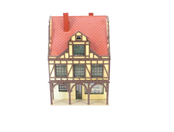 Vollmer H0 19525 Gebäude Stadthaus Altstadthaus mit Ladenzeile