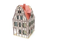 Vollmer H0 19525 Gebäude Stadthaus Altstadthaus mit Ladenzeile