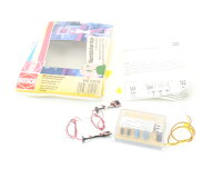 Busch H0 5910 Warnblinkanlage mit automatischem Wechselblinker + Andreaskreuzen