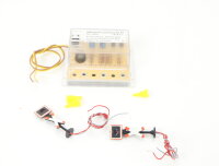 Busch H0 5910 Warnblinkanlage mit automatischem Wechselblinker + Andreaskreuzen