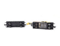 Märklin H0 2x Güterwagen Kranschutzwagen 6709 DB und Gleisbauwagen (Selbstbau)