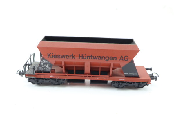 Liliput H0 24653  Güterwagen Schüttgutwagen "Kieswerk Hüntwangen AG" 9 123-9 SBB