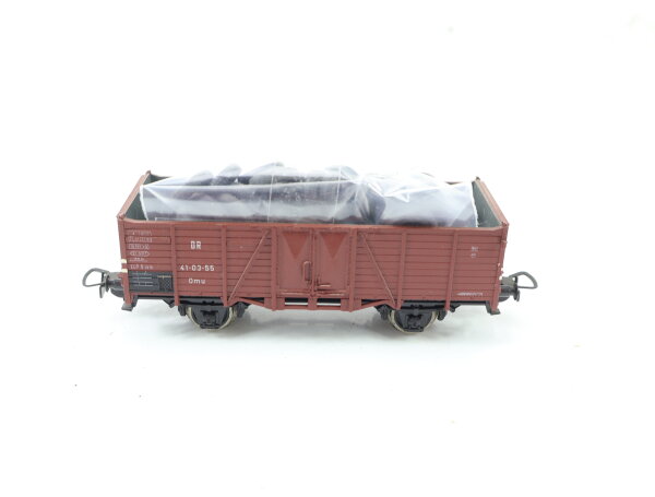 Piko H0 offener Güterwagen Hochbordwagen mit Reifenladung 41-03-55 DR