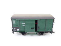 LGB Spur G 4135 gedeckter Güterwagen 4135S grün / Sound OVP