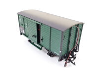 LGB Spur G 4135 gedeckter Güterwagen 4135S grün / Sound OVP