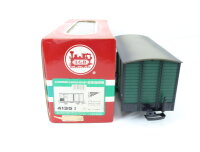 LGB Spur G 4135 gedeckter Güterwagen 4135S grün / Sound OVP