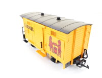 LGB Spur G 4034 gedeckter Güterwagen Bierwagen "Cardinal" 2897 gelb OVP