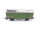 Liliput H0 335 gedeckter Güterwagen 256235 DB / patiniert bemalt