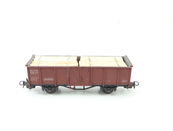 Liliput H0 231 offener Güterwagen Hochbordwagen mit Holzladung 614963 SNCF / AC