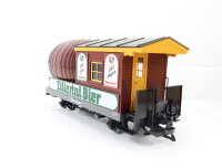 LGB Spur G 3042 Güterwagen Bierwagen Fasswagen "Zillertal Bier" Bi 29 OVP