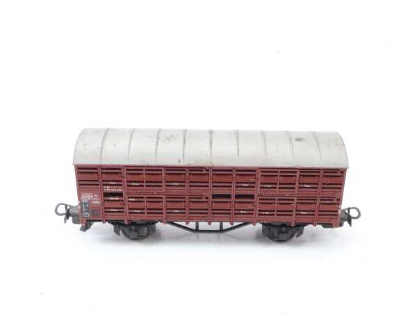 Liliput H0 gedeckter Güterwagen Viehtransporter 332232 DB / AC