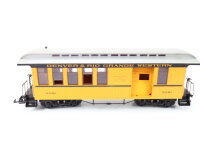 LGB Spur G 3081 Personenwagen US Personenwagen "Denver Rio Grande" gelb