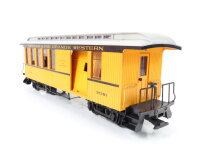 LGB Spur G 3081 Personenwagen US Personenwagen "Denver Rio Grande" gelb