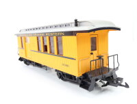 LGB Spur G 3081 Personenwagen US Personenwagen "Denver Rio Grande" gelb