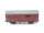 Roco H0 4304 gedeckter Güterwagen Tonnendachwagen 1323649-4 DB braun / AC