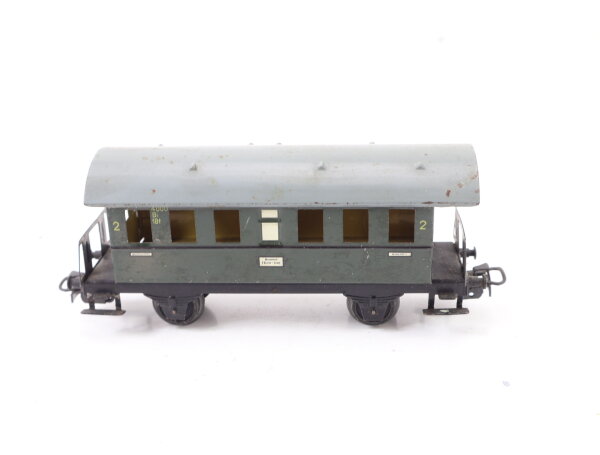 Märklin H0 4000 Personenwagen Donnerbüchse Bi 2. Klasse grün / Blech