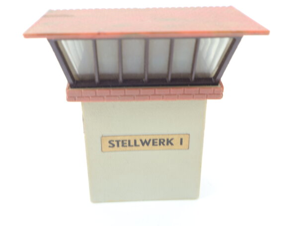 Spur H0 Gebäude Bahnbetriebswerk Stellwerk