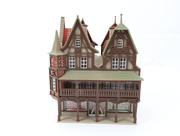 Vollmer H0 19590 Gebäude Wohnhaus Stadthaus Altstadt mit Ladenzeile