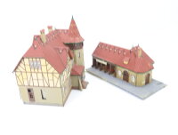 Faller Spur N 212111 Gebäude Bahnhof Schwarzburg Fachwerk