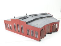 Märklin H0 7288 Gebäude Lokschuppen Ringlokschuppen 3-ständig / Licht