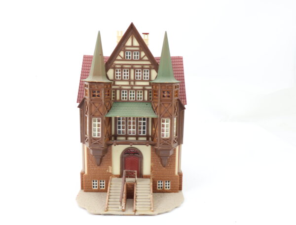 Vollmer H0 43748 Gebäude Stadthaus Fachwerkhaus Alte Post Postamt