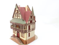 Vollmer H0 43748 Gebäude Stadthaus Fachwerkhaus Alte Post Postamt