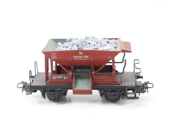 Märklin H0 4610 315/1 Güterwagen Schotterwagen mit Ladung Stuttgart 1500 DB