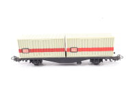 Märklin H0 4664 Güterwagen Containertragwagen mit 2 Container DB 042 0 606-4 DB