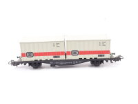 Märklin H0 4664 Güterwagen Containertragwagen mit 2 Container DB 042 0 606-4 DB