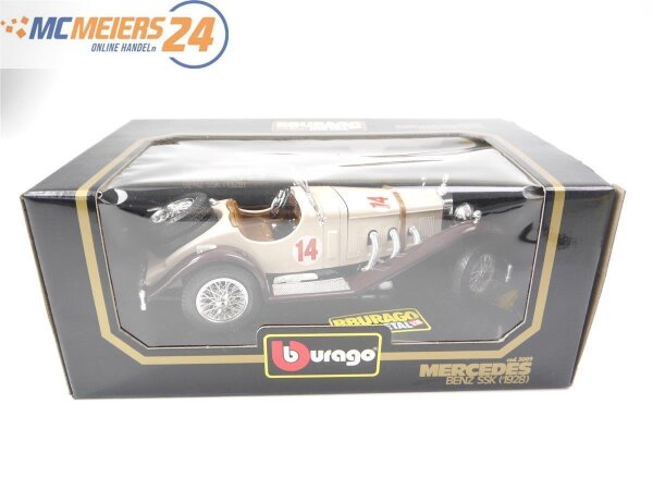 Bburago Die-Cast 3009 Modellauto PKW Mercedes Benz SSK (1928) ,14 1:18 E590