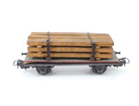 Märklin H0 4665 Güterwagen Langholzwagen mit Holzladung