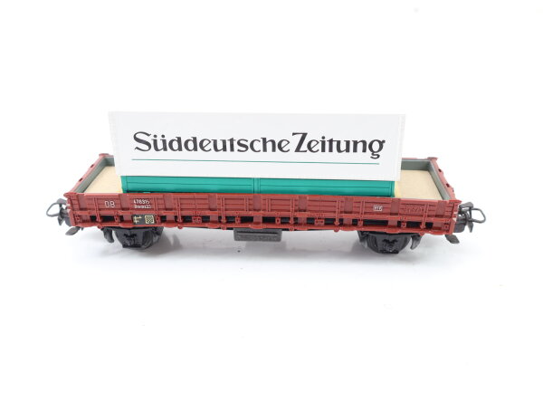 Märklin H0 4607 313/1 Güterwagen Rungenwagen mit Schubkasten 476315 Rmms33 DB