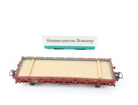 Märklin H0 4607 313/1 Güterwagen Rungenwagen mit Schubkasten 476315 Rmms33 DB