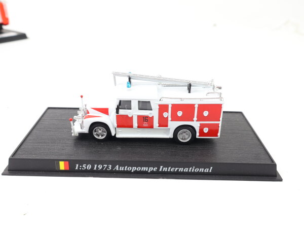 Del Prado Modellauto Feuerwehr 1973 Autopompe International 1:50
