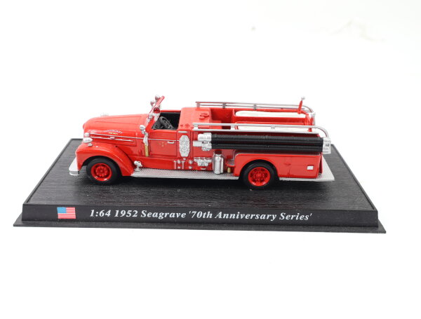 Del Prado Modellauto Feuerwehr 1952 Seagrave 70th Anniversary Series USA 1:64