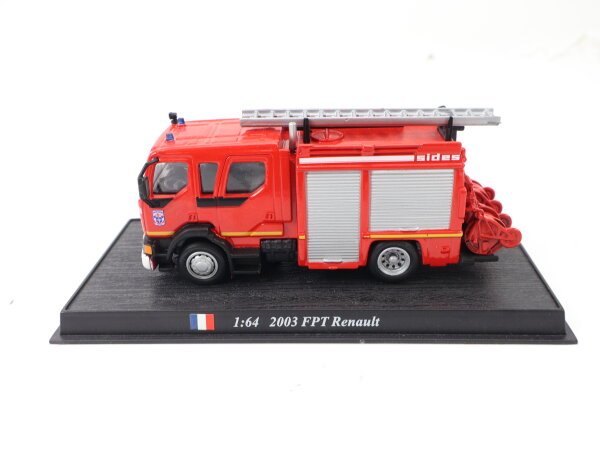 Del Prado Modellauto Feuerwehr 2003 FPT Renault Einsatzfahrzeug Frankreich