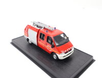 Del Prado Modellauto Feuerwehr 2002 VPI Fiat Ducato Frankreich 1:57