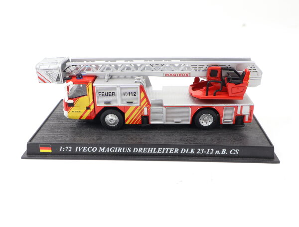 Del Prado Modellauto Feuerwehr IVECO Magirus Drehleiter DLK 23-12 Deutschland