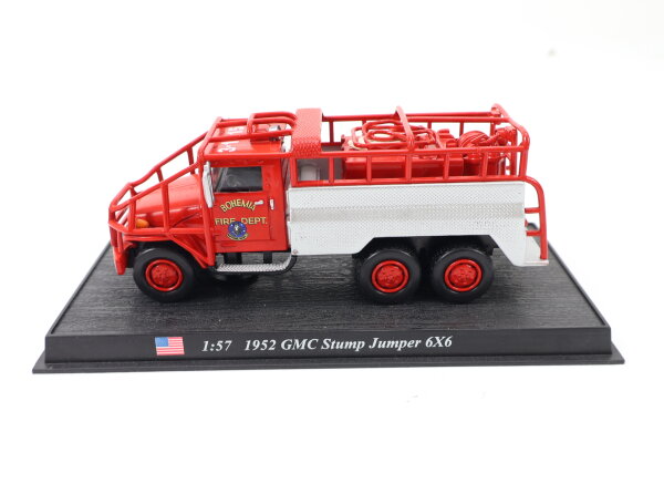 Del Prado Modellauto Feuerwehr 1952 GMC Stump Jumper 6x6 USA 1:57
