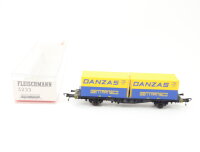 Fleischmann H0 5233 Güterwagen Containertragwagen "Danzas" 411 7 882-1 DB / OVP