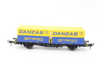 Fleischmann H0 5233 Güterwagen Containertragwagen "Danzas" 411 7 882-1 DB / OVP