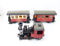 LGB Spur G Startset 16-tlg. Personenzug mit Dampflok "100 Jahre Lehmann" / OVP