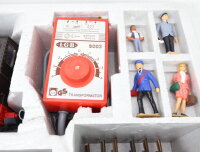 LGB Spur G 2010 3000 5003 Dampflok Stainz + 2x Personenwagen 3. Kl. + Trafo etc.