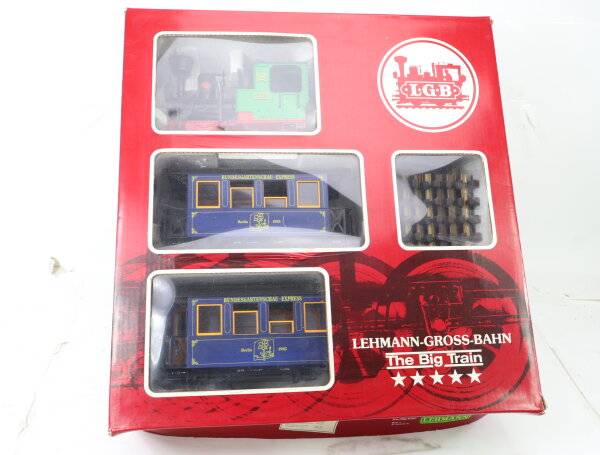LGB Spur G 20532 Startset 16-tlg. "Bundesgartenschau-Express Berlin 1985" / OVP