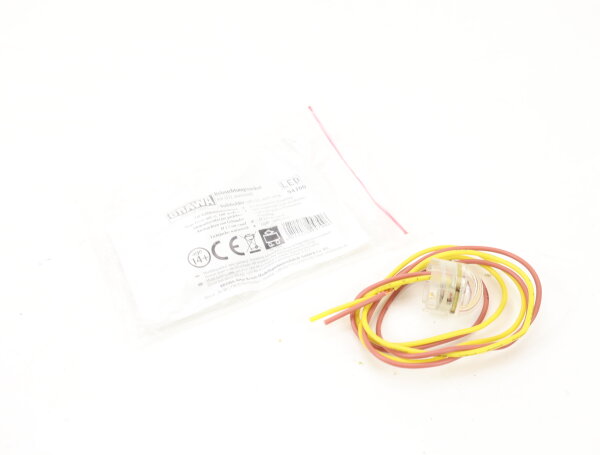 Brawa H0 94700 Beleuchtung  Beleuchtungssockel Bulbholder mit LED warmweiß OVP